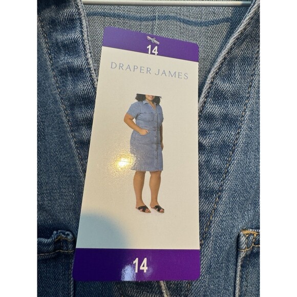 Draper James Blue Denim Dress - Picture 7 of 16